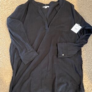 O'Neill Black Swim Coverup